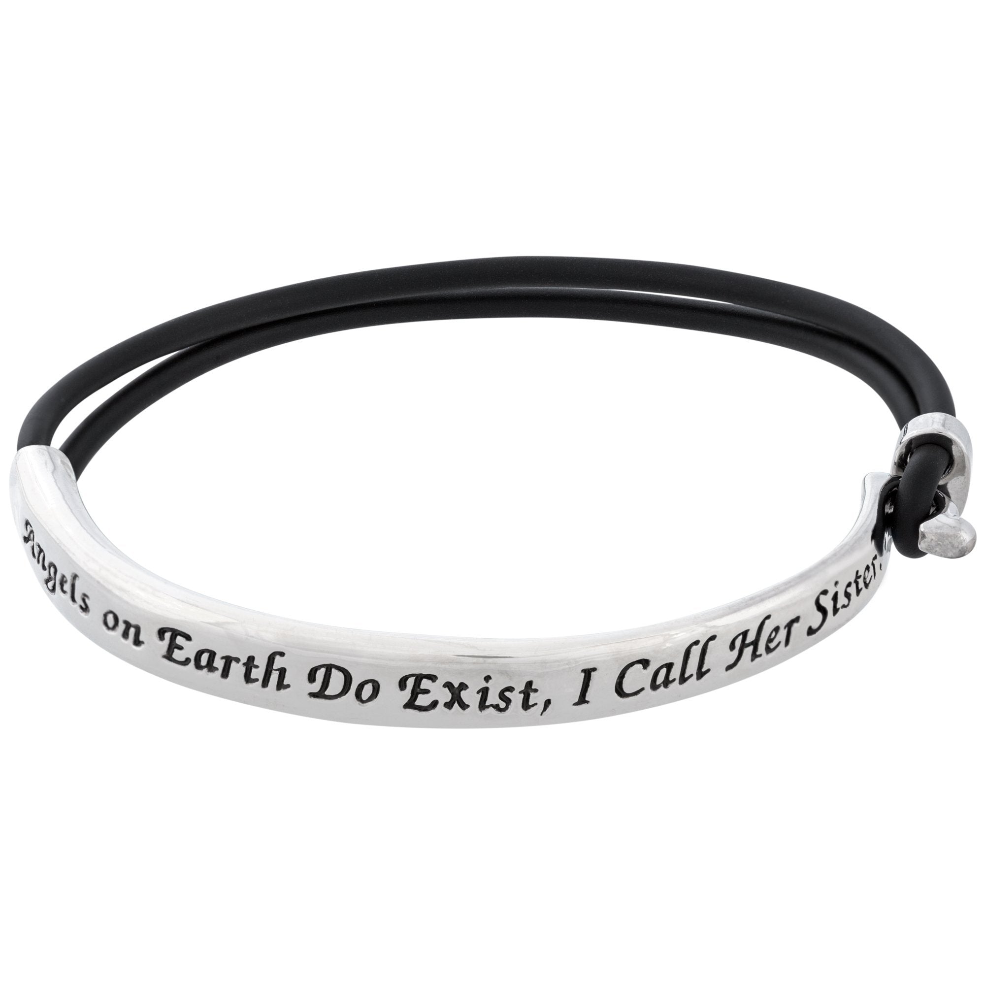 Sisters are Angels on Earth Bracelet