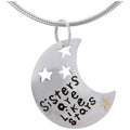 Sisters Are Like Stars Sterling & Brass Necklace