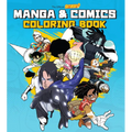 Saturday Am Manga and Comics Coloring Book - Paperback