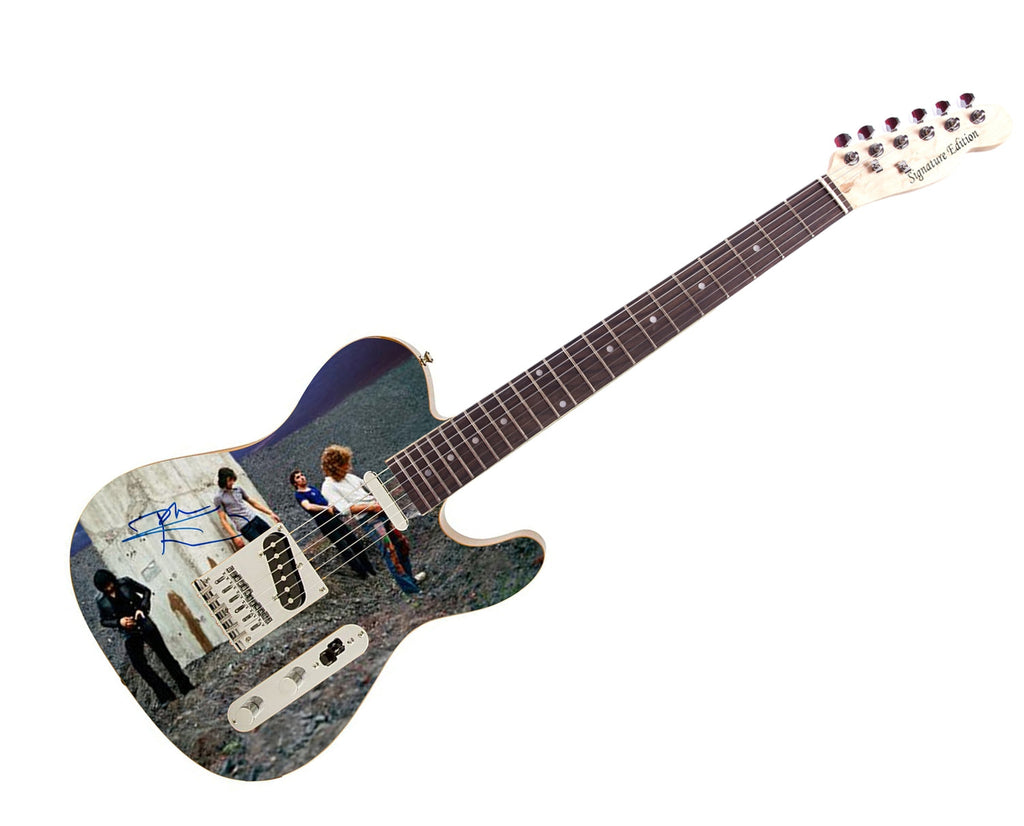 Pete Townshend Signed Autographed Who's Next Graphics Guitar ACOA