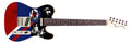 The Who Pete Townshend Signed Live Concert Photo Graphics Guitar ACOA