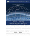 Critical Thinking and Intelligence Analysis - Paperback