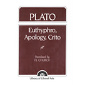 Plato: Euthyphro, Apology, Crito - Paperback