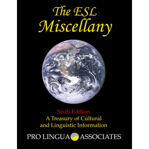 The ESL Miscellany: A Treasury of Cultural and Linguistic Information - Paperback