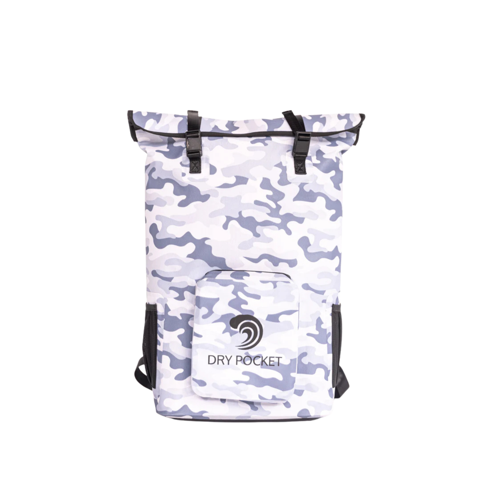 Waterproof Floating Backpack Cooler - Snow Camo