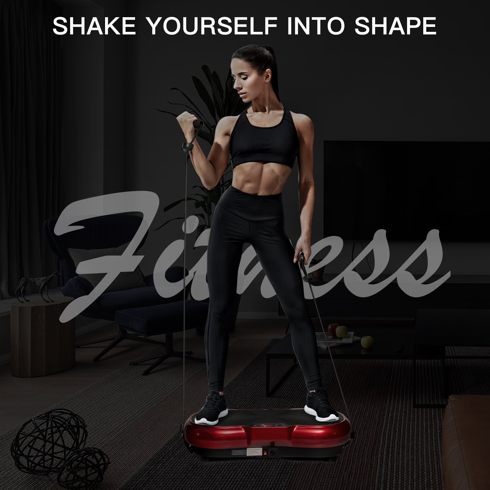 3D Vibration Plate Fitness Machine with Remote Control