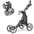 Golf Push Pull Cart with Foot Brake