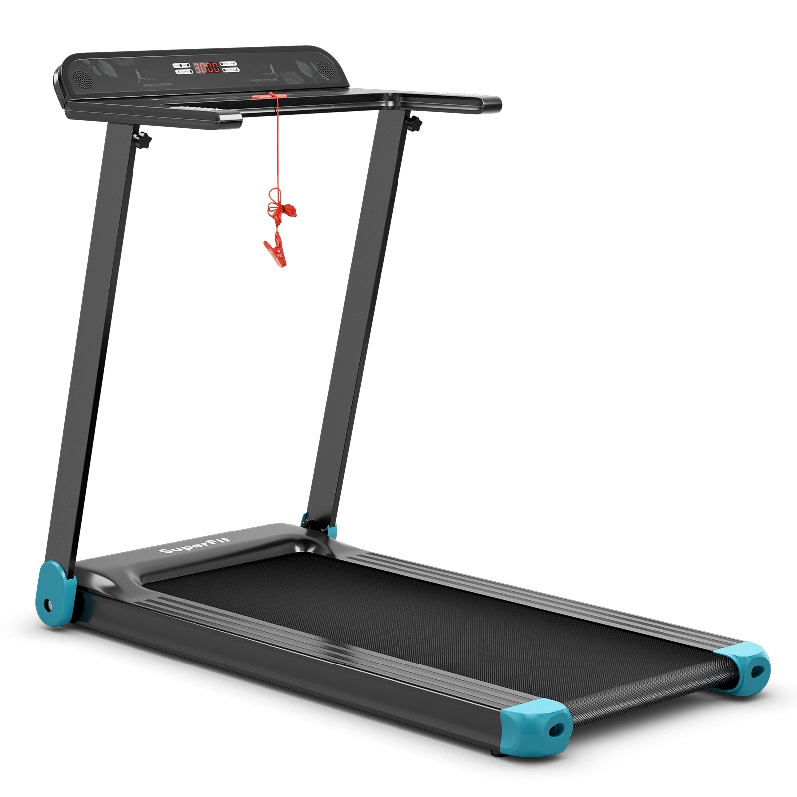 Folding Electric Compact Walking Treadmill with APP Control Speaker