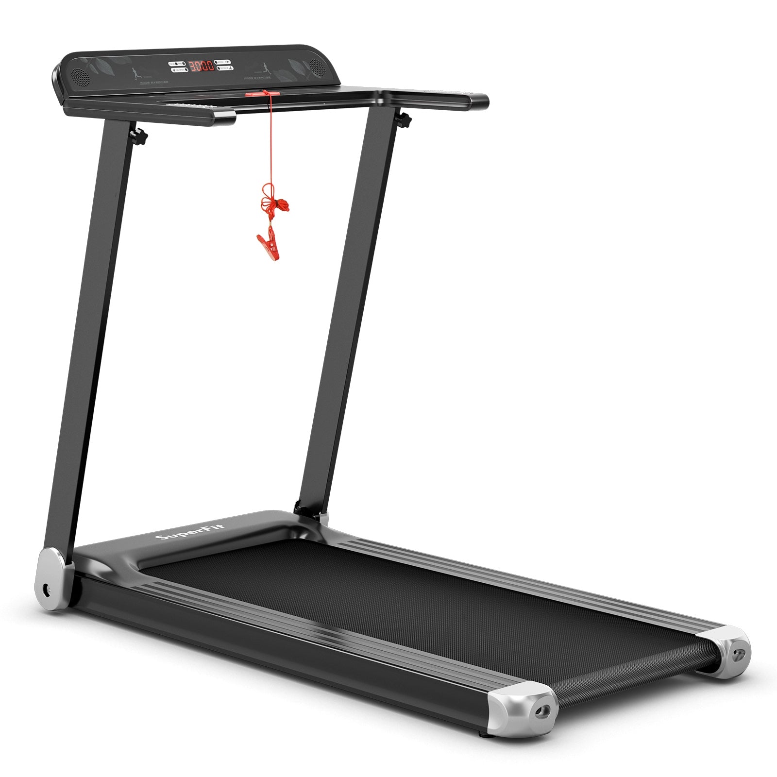 Folding Electric Compact Walking Treadmill with APP Control Speaker