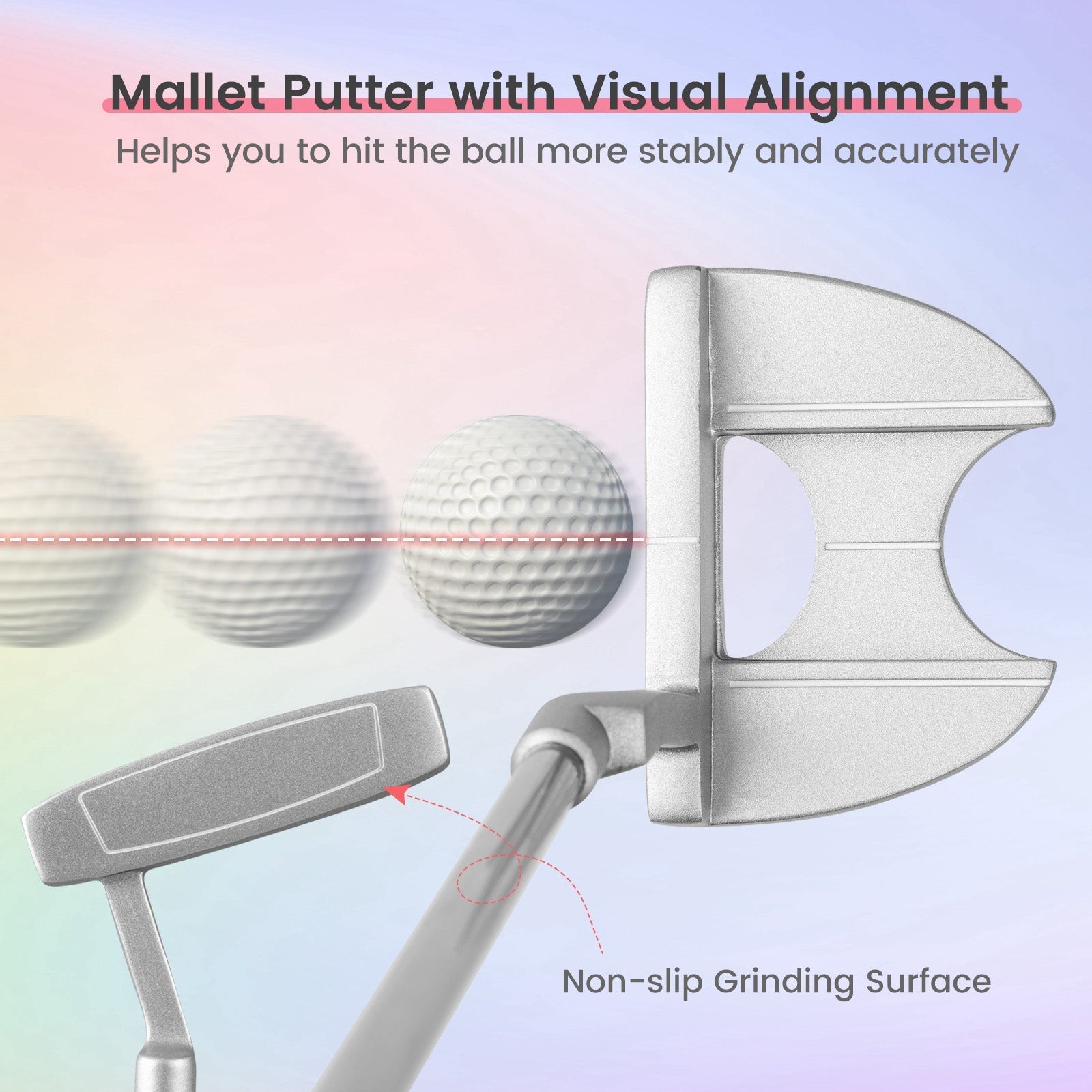 Women's 9 Pieces Complete Golf Club Set