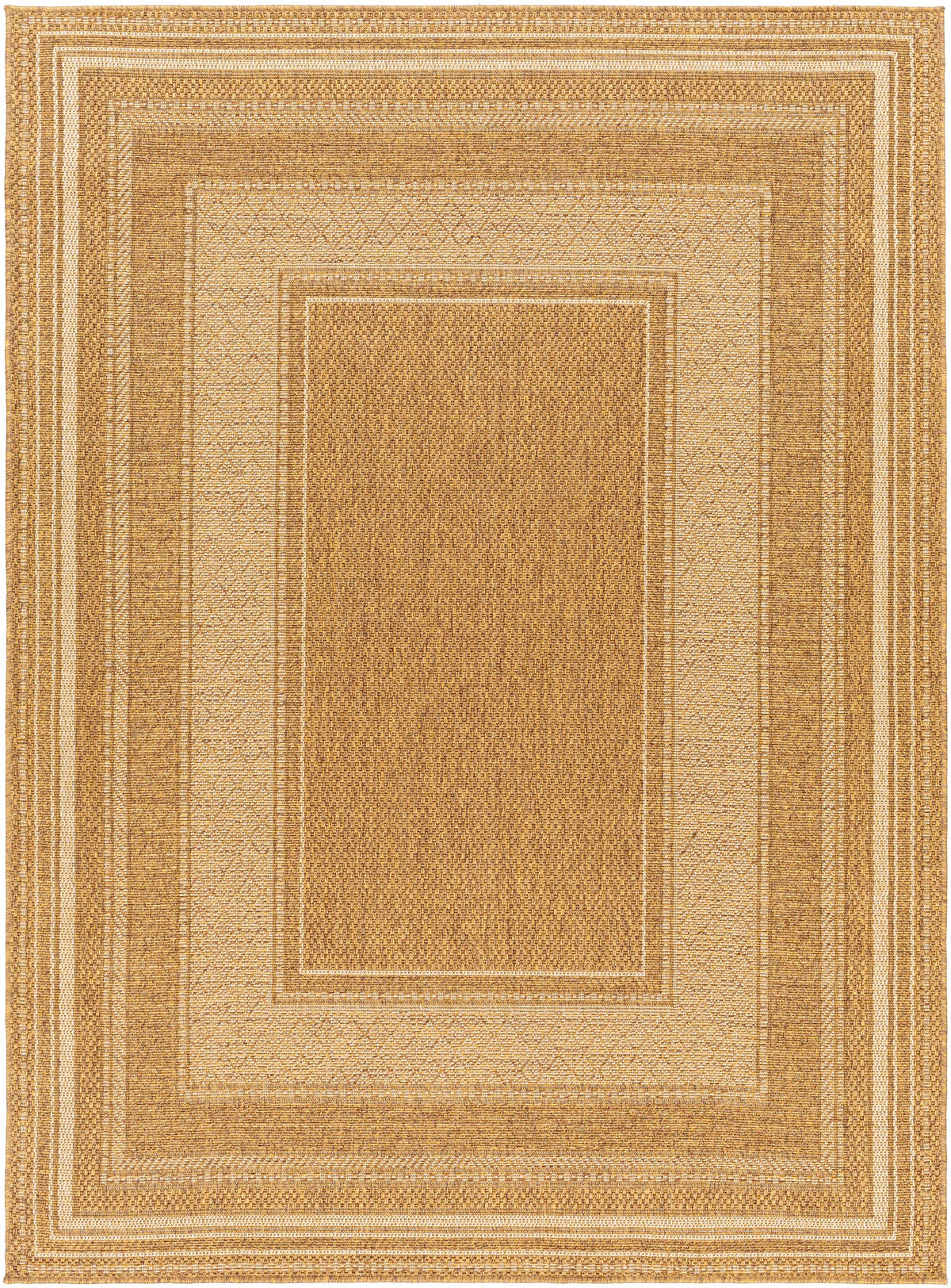Chael Flatweave Faux Jute Outdoor Rug