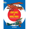 Airplanes of World War I Coloring Book - Paperback