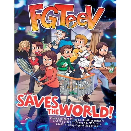 Fgteev Saves the World!: A Graphic Novel - Paperback