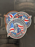 Statue of Liberty Freedom UV Printed Patch