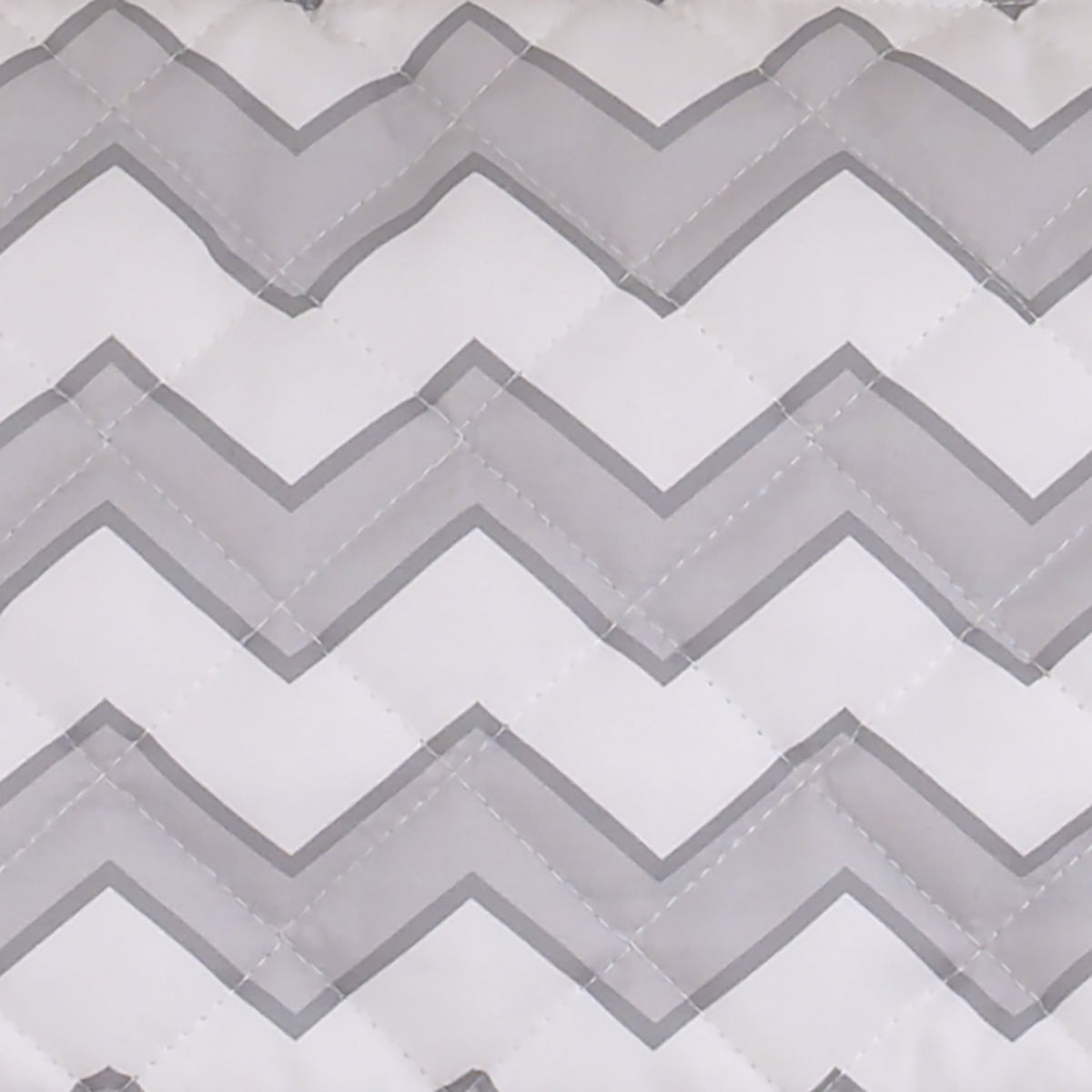 Sumersault Grey and White Chevron High Chair Pad