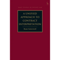 A Unified Approach to Contract Interpretation - Paperback