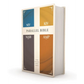 Niv, Kjv, Nasb, Amplified, Parallel Bible, Hardcover: Four Bible Versions Together for Study and Comparison - Hardcover