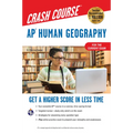 Ap(r) Human Geography Crash Course, Book + Online: Get a Higher Score in Less Time - Paperback
