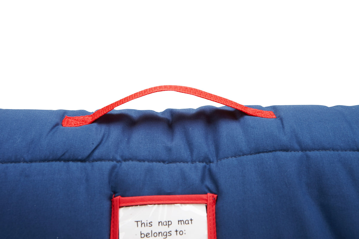 NoJo MVP Sports Toddler Nap Mat -Includes Attached Pillow and Fleece Blanket