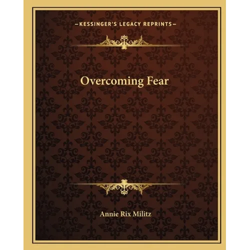 Overcoming Fear - Paperback