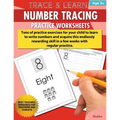 Trace & Learn Numbers Tracing Workbook Practice Worksheets: Daily Practice Guide for Pre-K Children - Paperback