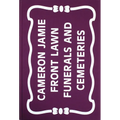 Cameron Jamie: Front Lawn Funerals and Cemeteries - Hardcover