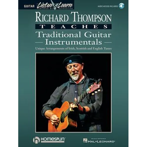 Richard Thompson Teaches Traditional Guitar Instrumentals Book/Online Audio - Paperback