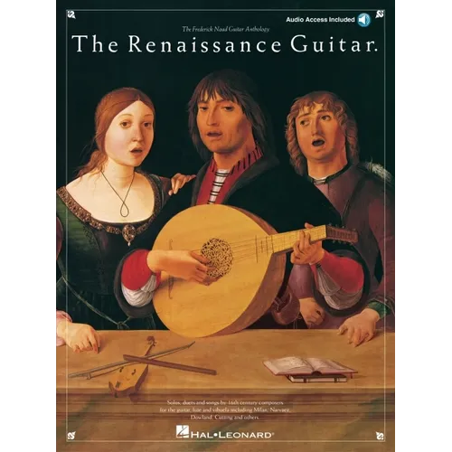 The Renaissance Guitar Frederick Noad Guitar Anthology Solos Duets and Songs Sheet Music for Classical Guitar with Online Audio Songbook for Intermedi - Paperback