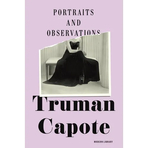 Portraits and Observations - Hardcover
