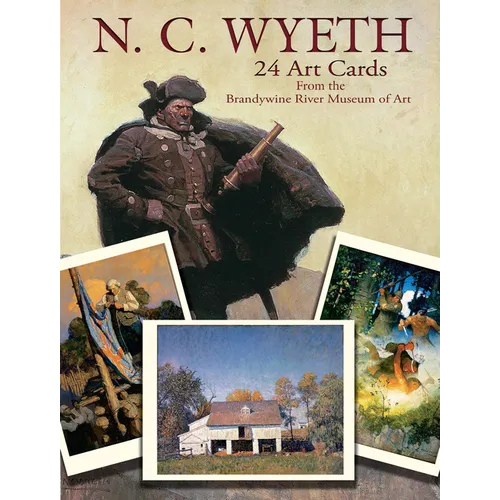 N. C. Wyeth 24 Art Cards: From the Brandywine River Museum of Art - Paperback