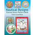 Nautical Designs Stained Glass Pattern Book - Paperback