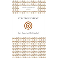 Strategic Intent - Hardcover