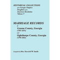 Historical Collections of the Georgia Chapters Daughters of the American Revolution. Vol. 5: Marriages of Greene County, Georgia (1787-1875) and Oglet - Paperback