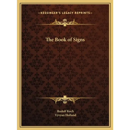 The Book of Signs - Hardcover