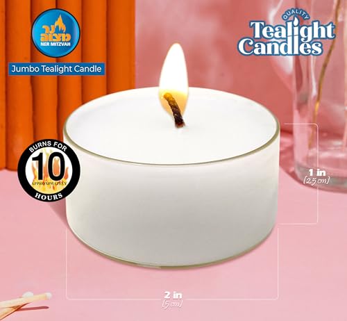 tealights in plastic cups