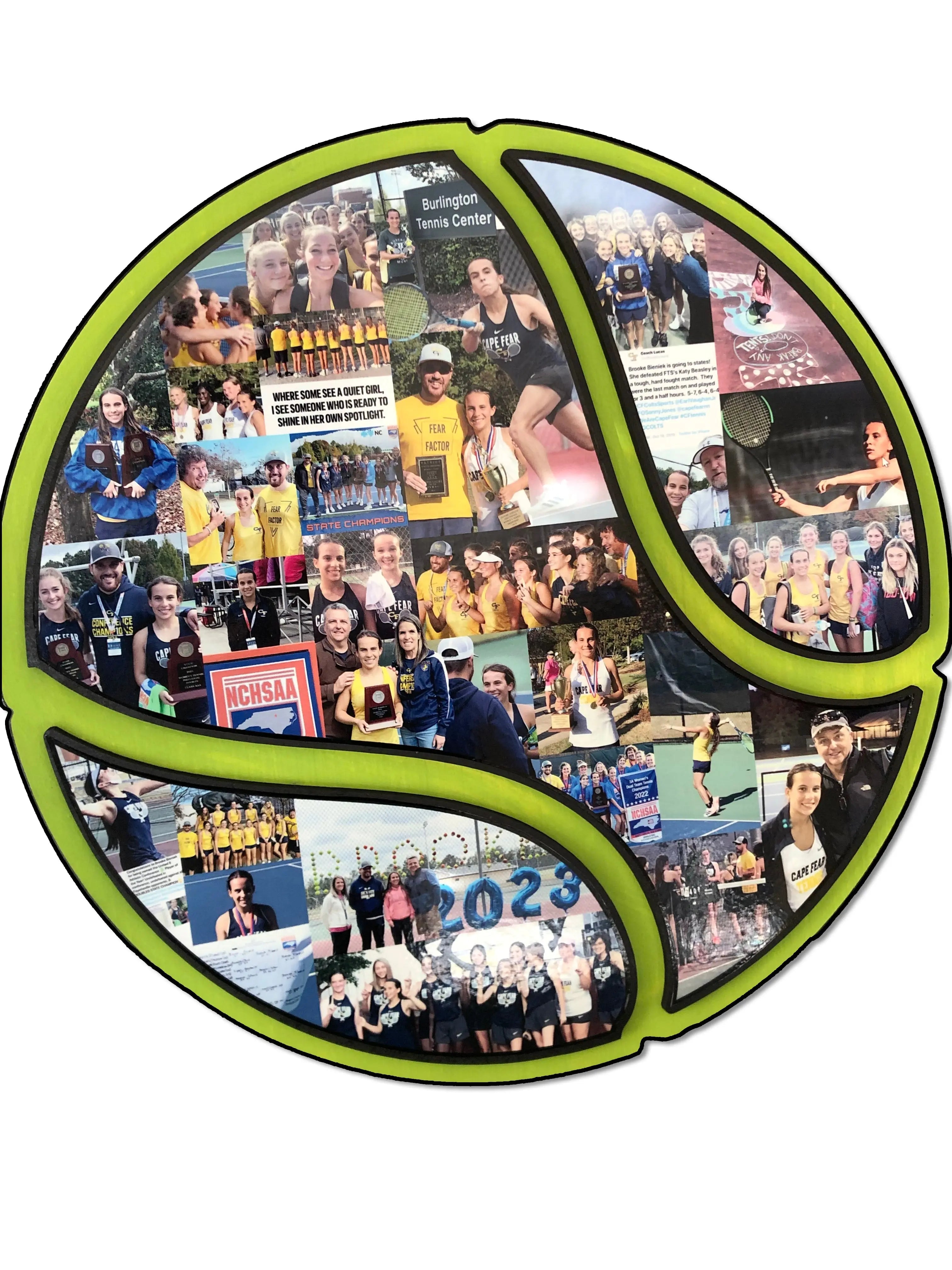 15 inch Tennis Player Gift | "She couldn't stop looking at it!"