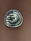 Texture Built American Eagle UV Printed Patches