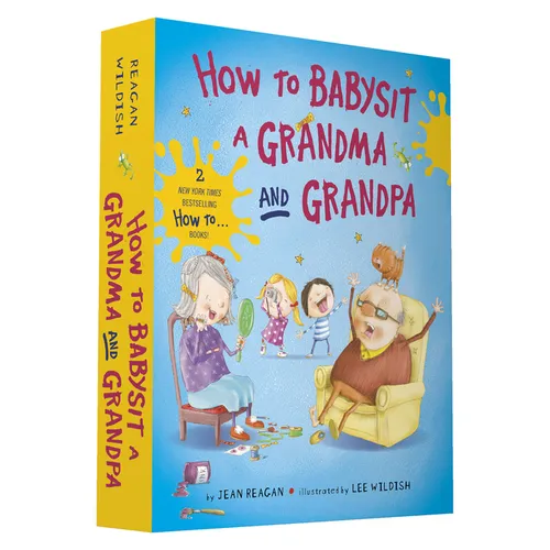 How to Babysit a Grandma and Grandpa Board Book Boxed Set - Hardcover