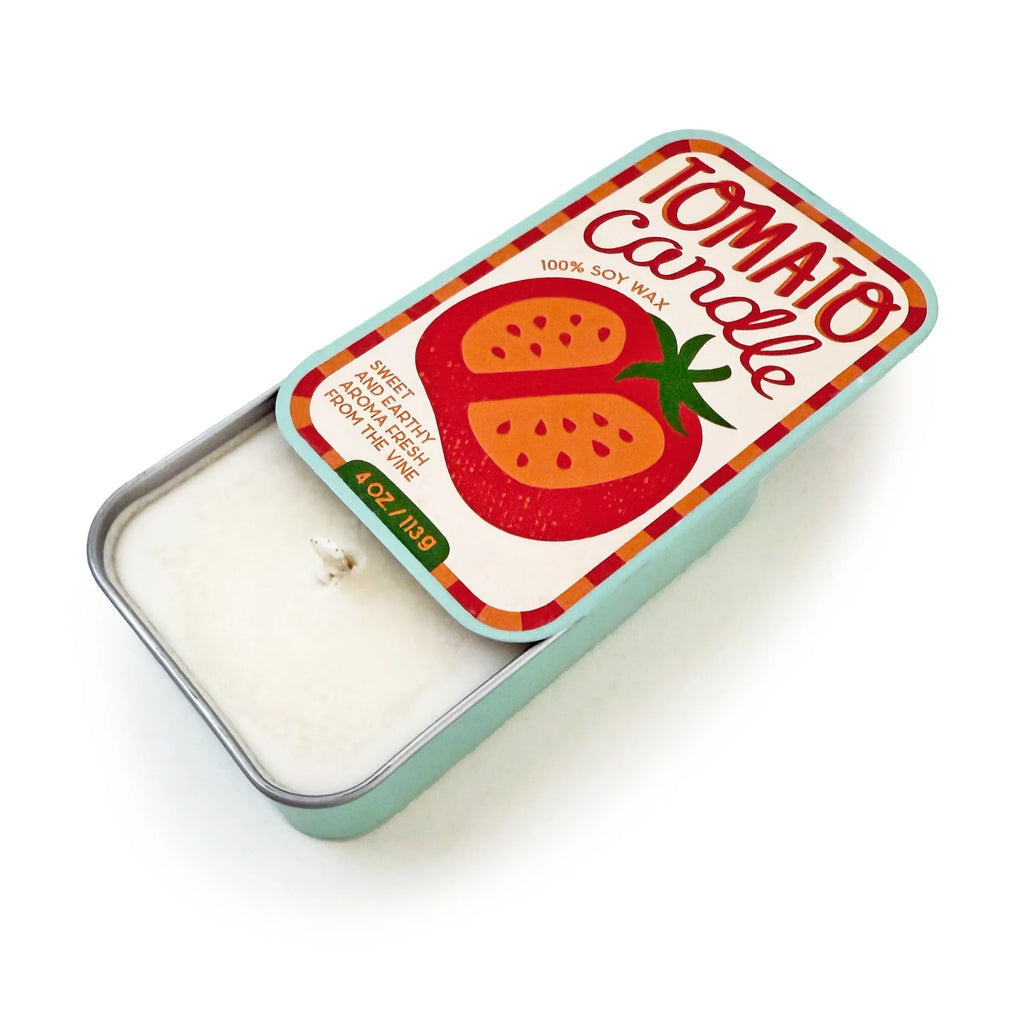 Tomato Vine Sardine Tin Soy Candle