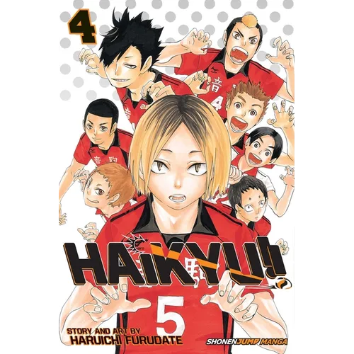 Haikyu!!, Vol. 4: Rivals! - Paperback