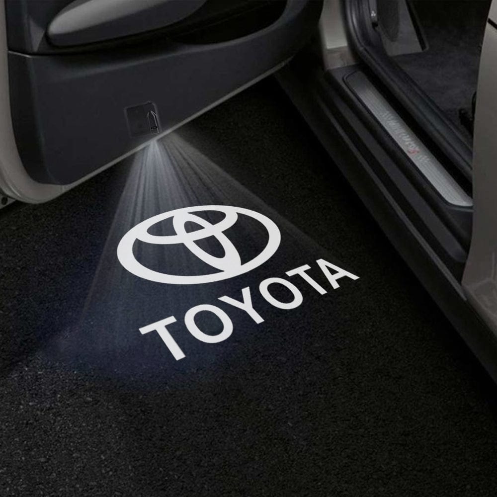 Toyota RAV4 Door Stick On Puddle Lights Various Designs - For Models Without OEM Lighting 2000-2005