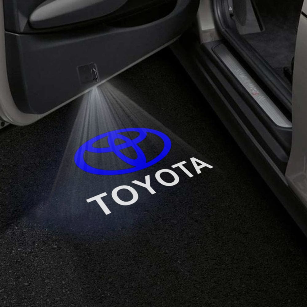 Toyota RAV4 Door Stick On Puddle Lights Various Designs - For Models Without OEM Lighting 2000-2005