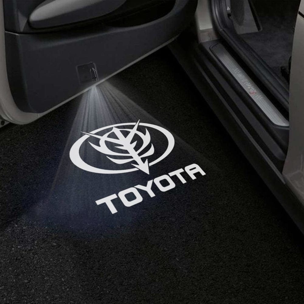 Toyota RAV4 Door Stick On Puddle Lights Various Designs - For Models Without OEM Lighting 2000-2005