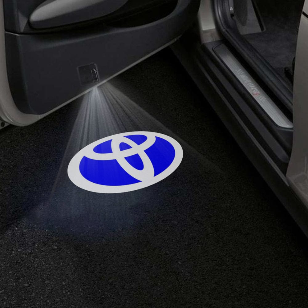 Toyota RAV4 Door Stick On Puddle Lights Various Designs - For Models Without OEM Lighting 2000-2005