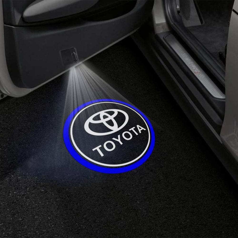 Toyota RAV4 Door Stick On Puddle Lights Various Designs - For Models Without OEM Lighting 2000-2005