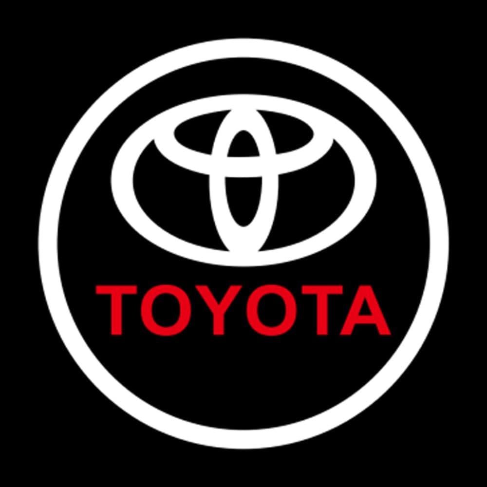 Toyota Tundra 2nd Gen Platinum Premium Side Wing Mirror Puddle Lights Various Designs 2007-2021