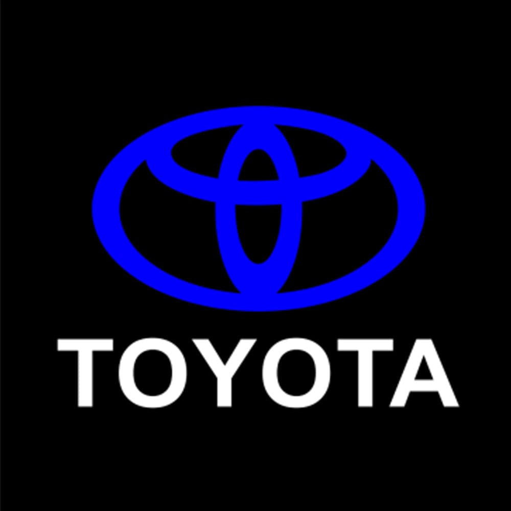 Toyota Tundra 2nd Gen Platinum Premium Side Wing Mirror Puddle Lights Various Designs 2007-2021