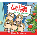 Five Little Monkeys Looking for Santa - Board Book