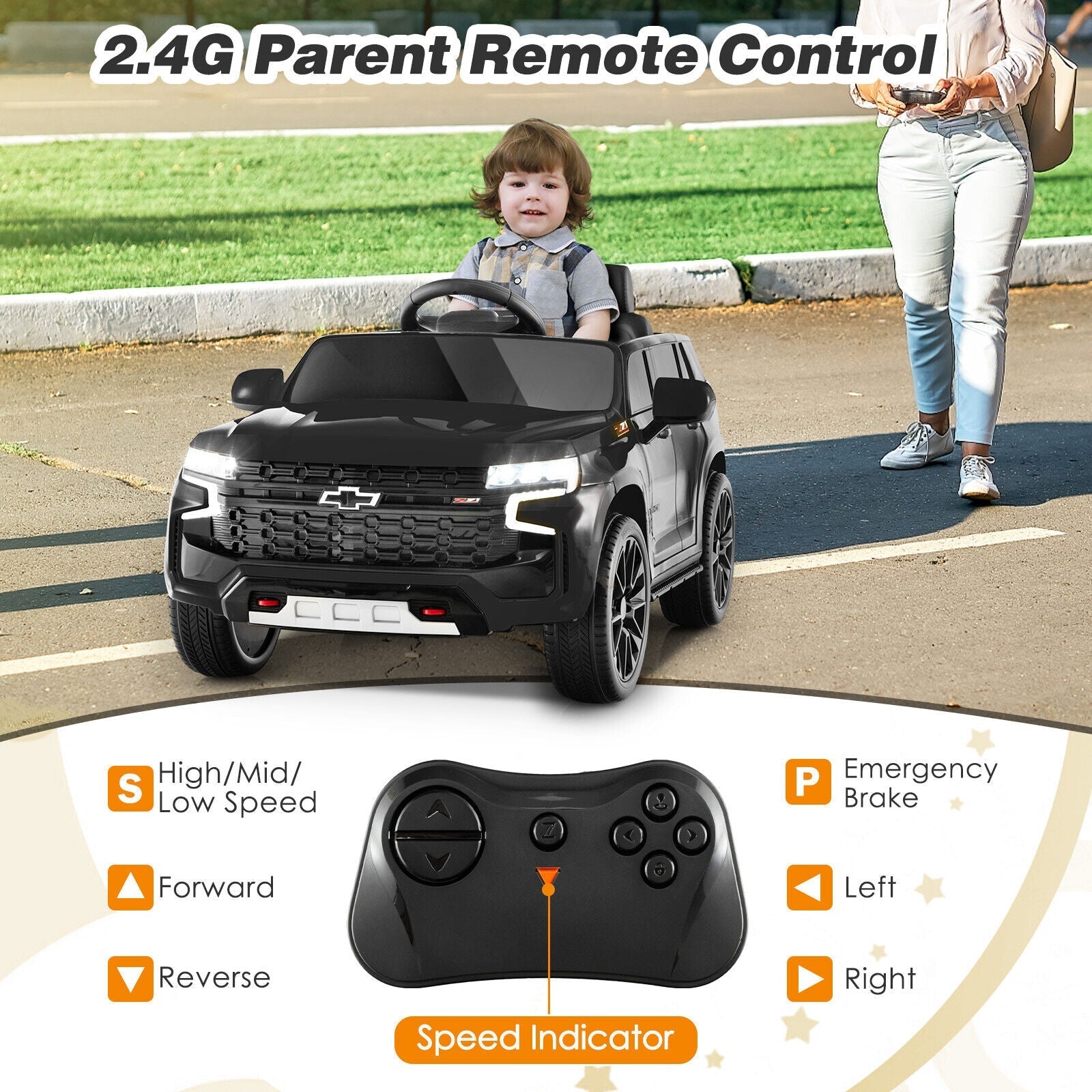 12V Kids Ride on Car with 2.4G Remote Control