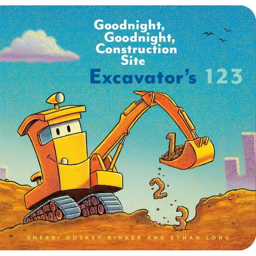 Excavator's 123: Goodnight, Goodnight, Construction Site - Board Book